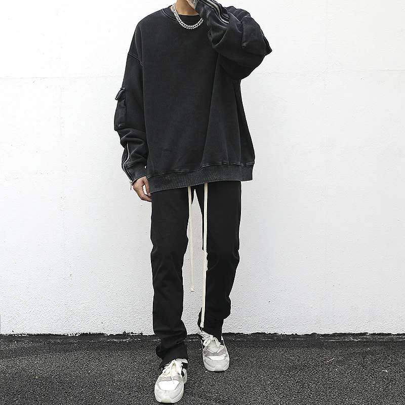 Harajuku Streetwear O Neck Washed Sweateshirt Men and Women Retro Zipper Sleeves Pocket Oversize Hoodies Stranger Things Hoody
Harajuku Streetwear O Neck Washed Sweateshirt Men and Women Retro Zipper Sleeves Pocket Oversize Hoodies Stranger Things Hoody