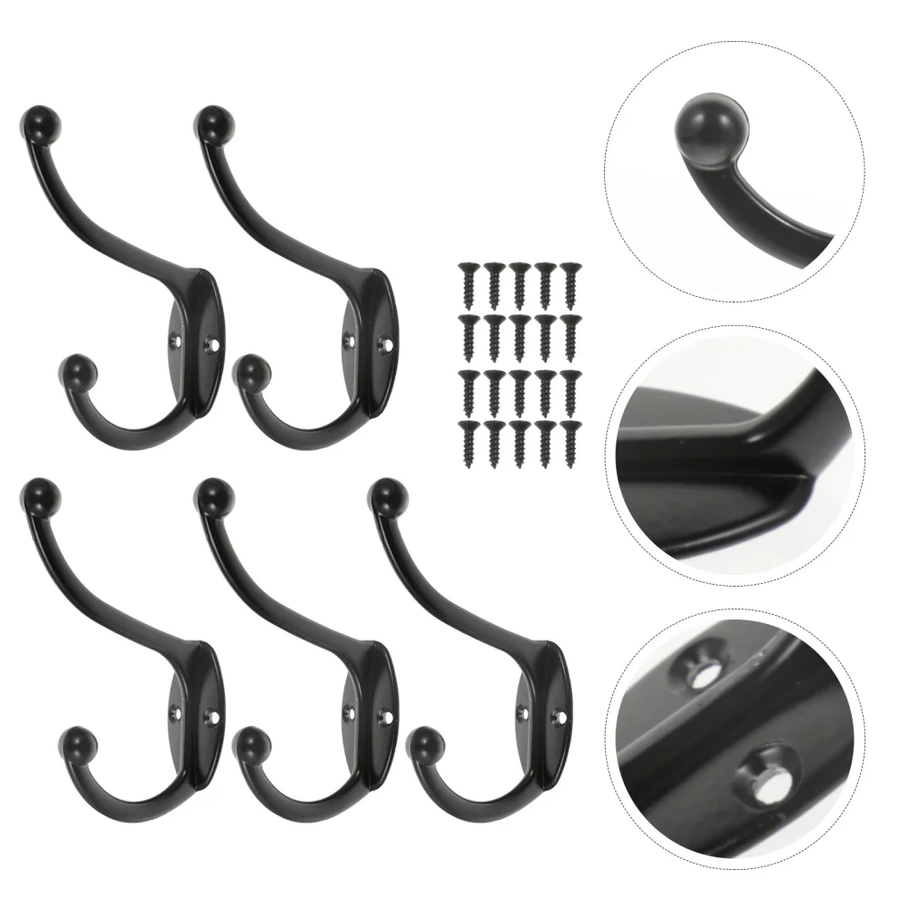 5pcs Durable Useful Multi-use Iron Art Practical Clothing Hooks Hanging Hooks for Home Kitchen Bathroom Bedroom
5pcs Durable Useful Multi-use Iron Art Practical Clothing Hooks Hanging Hooks for Home Kitchen Bathroom Bedroom