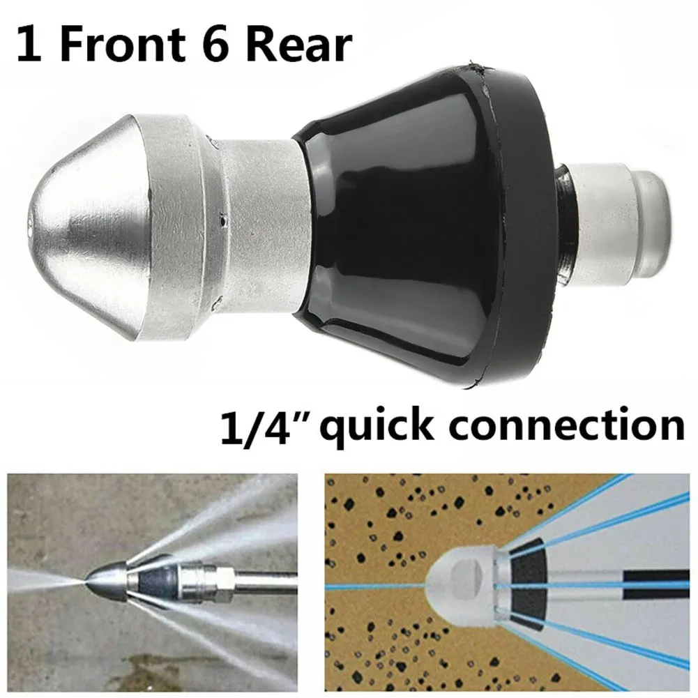 1 Pcs UK Pressure Washer Jetter Spray Nozzle 1/4'' Pipe Dredge Adapter For Yard Cleaning Tool Accessories
1 Pcs UK Pressure Washer Jetter Spray Nozzle 1/4'' Pipe Dredge Adapter For Yard Cleaning Tool Accessories