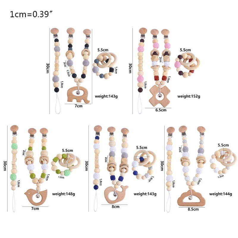 3Pcs/Set Baby Stroller Hanging Clip Pendant Mobile Rattle Dummy Holder Pacifier Chain Wooden Ring Bracelet Infants Teether Nursi
3Pcs/Set Baby Stroller Hanging Clip Pendant Mobile Rattle Dummy Holder Pacifier Chain Wooden Ring Bracelet Infants Teether Nursi