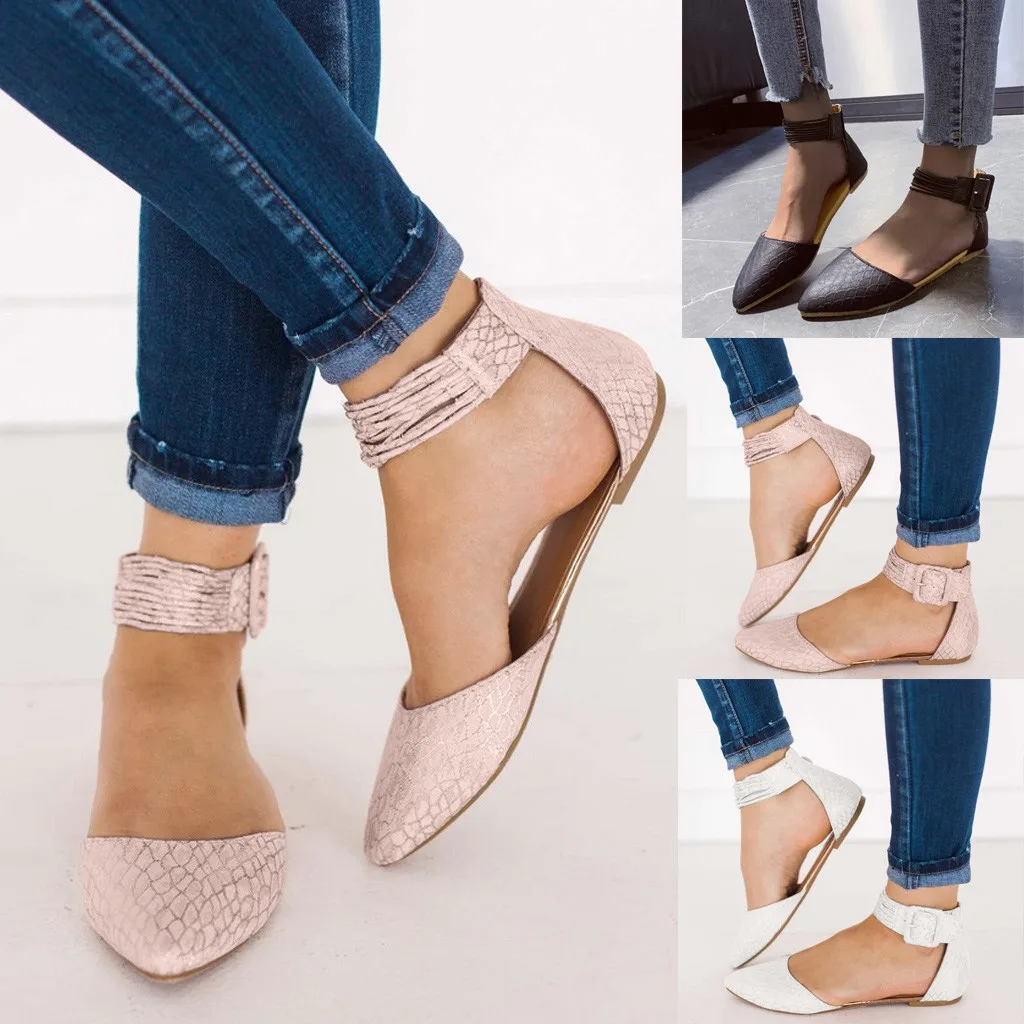 Women's Spring Summer Flat Buckle Beach Open Toe Breathable Sandals Soft Sole Solid Color Sandals Women's Shoes
Women's Spring Summer Flat Buckle Beach Open Toe Breathable Sandals Soft Sole Solid Color Sandals Women's Shoes