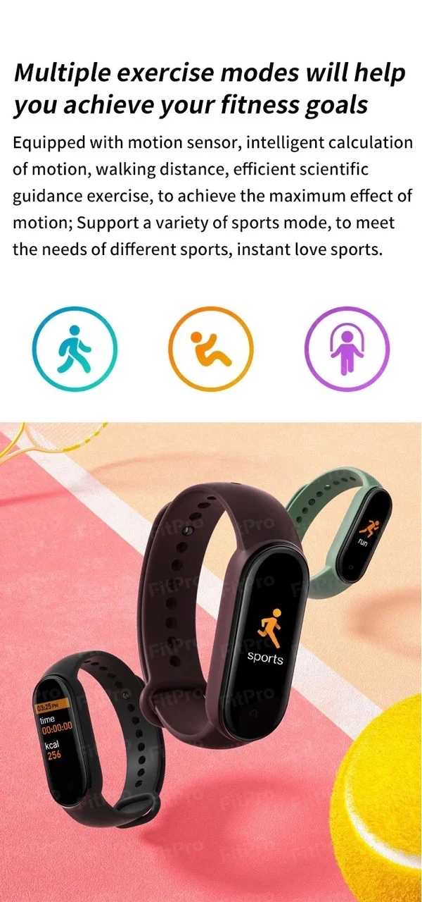 M5 Bluetooth Sport Smart Bracelet Pedometers Fitness Tracker Heart rate Monitor Waterproof Women Men Wristwatch Smart Band
M5 Bluetooth Sport Smart Bracelet Pedometers Fitness Tracker Heart rate Monitor Waterproof Women Men Wristwatch Smart Band