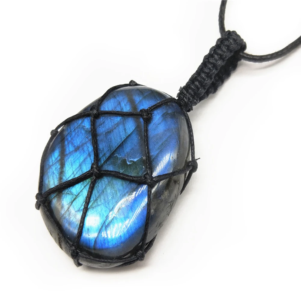 Labradorite Necklace Natural Stone Pendant Wrap Braid Necklace Yoga macrame Necklace Energy Necklace Dragons Heart
Labradorite Necklace Natural Stone Pendant Wrap Braid Necklace Yoga macrame Necklace Energy Necklace Dragons Heart
