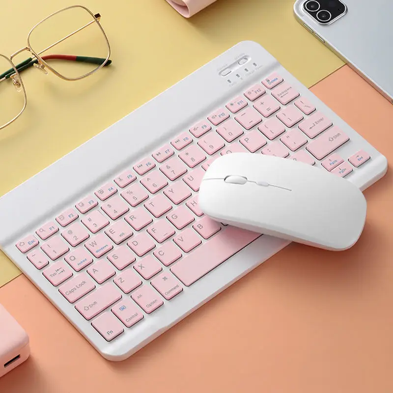 Mini Wireless Keyboard Bluetooth Keyboard For iPad Phone Tablet Rubber Keycaps Rechargeable Keyboard For Android IOS Windows
Mini Wireless Keyboard Bluetooth Keyboard For iPad Phone Tablet Rubber Keycaps Rechargeable Keyboard For Android IOS Windows