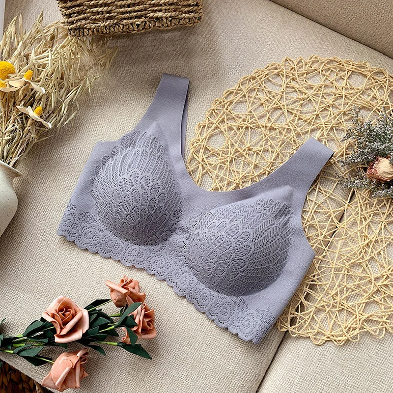 Dropshipper Link Plus Size Bra Seamless Bras For Women Underwear Lace Push Up Bralette With Pad Vest Top Latex Bra
Dropshipper Link Plus Size Bra Seamless Bras For Women Underwear Lace Push Up Bralette With Pad Vest Top Latex Bra