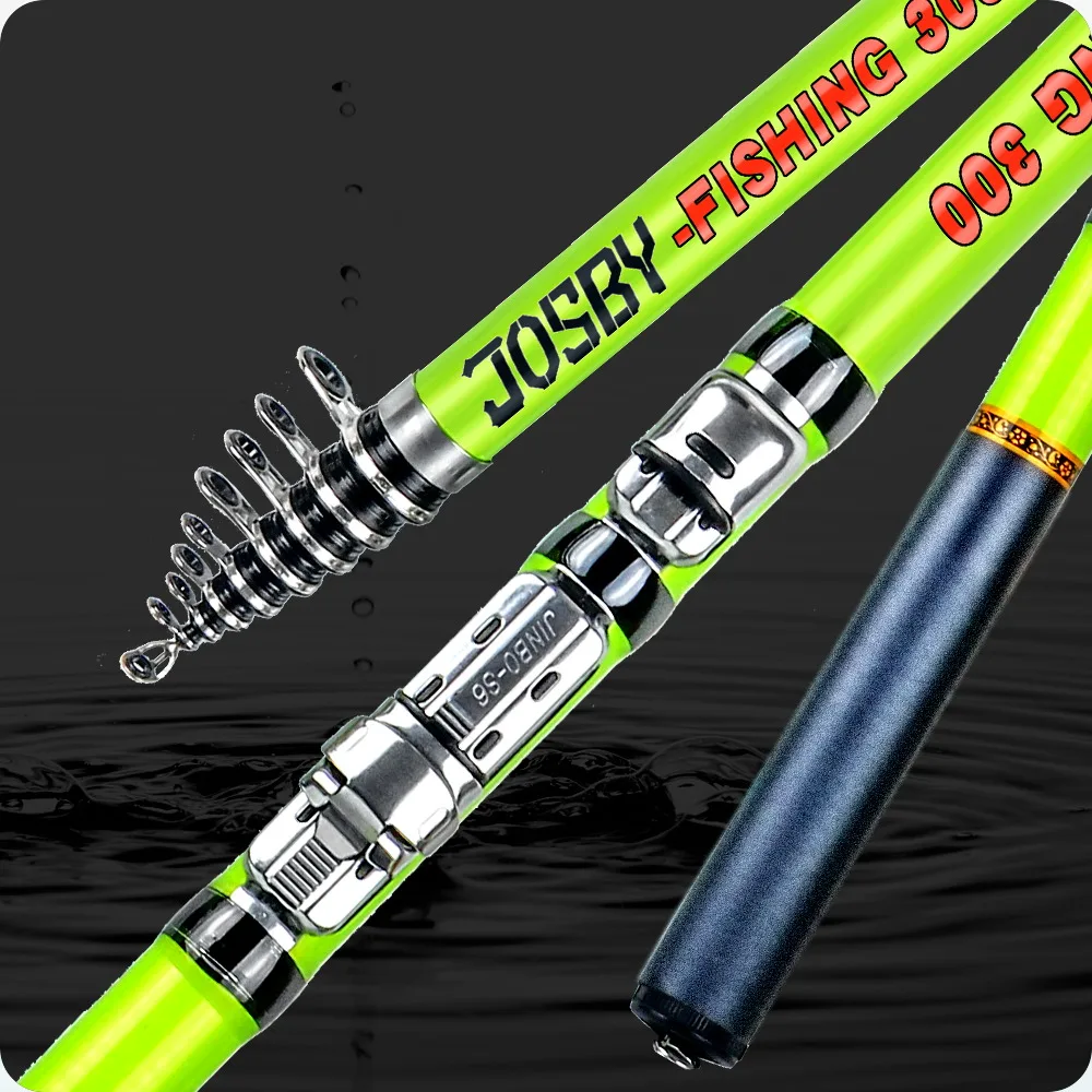 JOSBY Carbon Fiber Rock Fishing Rod Telescopic Feeder Pole Spinning Carp Portable Travel Ultralight Mini 1.5M-3.0M
JOSBY Carbon Fiber Rock Fishing Rod Telescopic Feeder Pole Spinning Carp Portable Travel Ultralight Mini 1.5M-3.0M