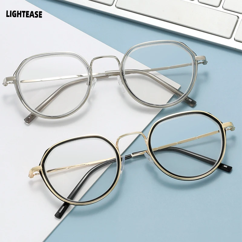New Round Frame Finished Myopia Glasses Women Fashion Anti Blue Light Shortsighted Glasses Men Myopia Diopter -1.0 1.5 2.0
New Round Frame Finished Myopia Glasses Women Fashion Anti Blue Light Shortsighted Glasses Men Myopia Diopter -1.0 1.5 2.0
