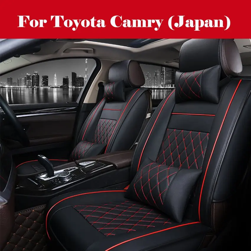 Deluxe Edition Car Seat Cover Cushion 5-Seats Front+Rear Breathable PU Leather For Toyota Camry (Japan)
Deluxe Edition Car Seat Cover Cushion 5-Seats Front+Rear Breathable PU Leather For Toyota Camry (Japan)