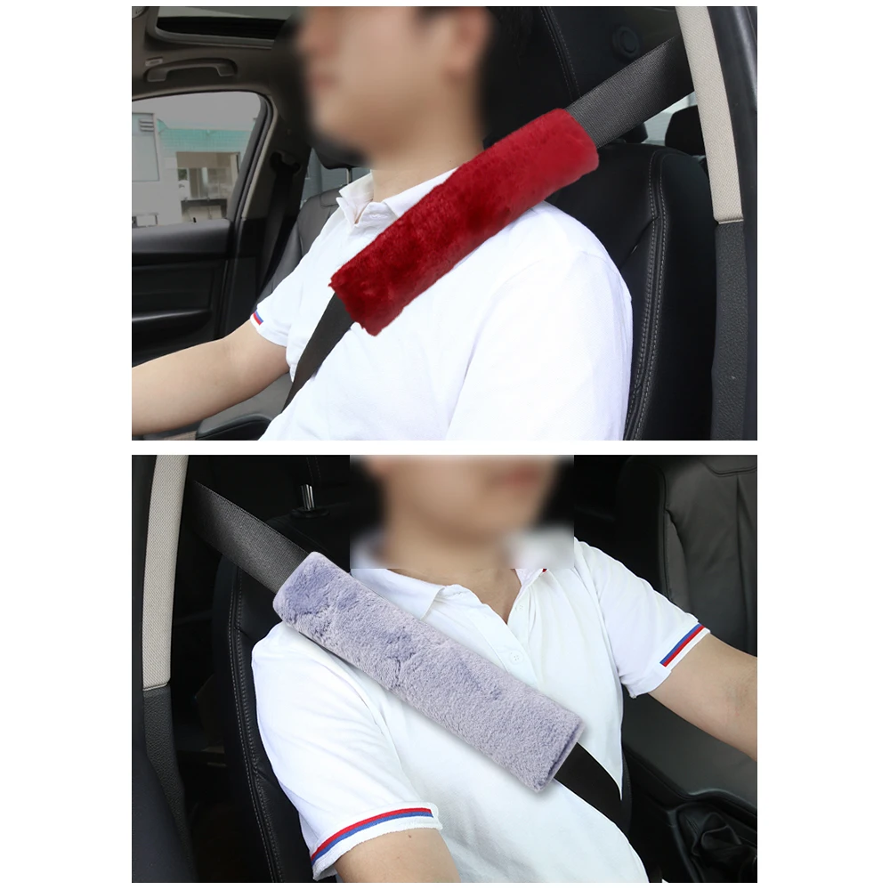 2Pcs/set Soft Plush Seat Belt Cover Car Seatbelt Car-styling Universal Comfortable Driving Shoulder Pad
2Pcs/set Soft Plush Seat Belt Cover Car Seatbelt Car-styling Universal Comfortable Driving Shoulder Pad