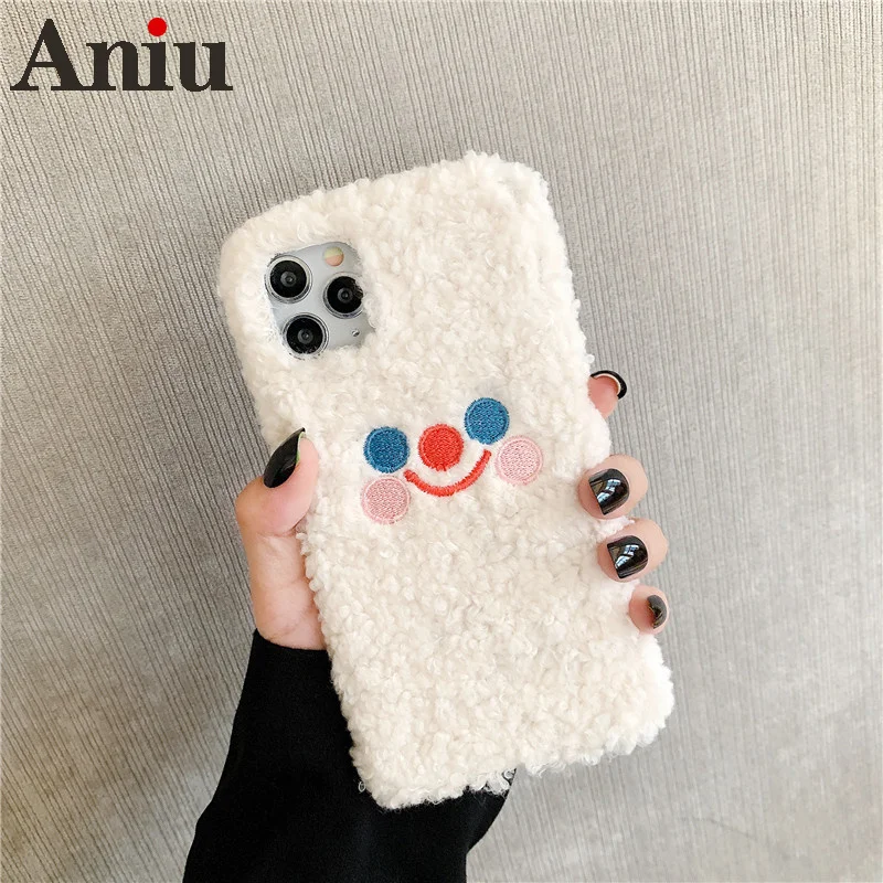 Duckling Face Animal fur Fluffy Phone Case for iPhone 12 11 Pro XS Max XR X Pro Max SE 7 6s 8 Plus Warm Cover
Duckling Face Animal fur Fluffy Phone Case for iPhone 12 11 Pro XS Max XR X Pro Max SE 7 6s 8 Plus Warm Cover