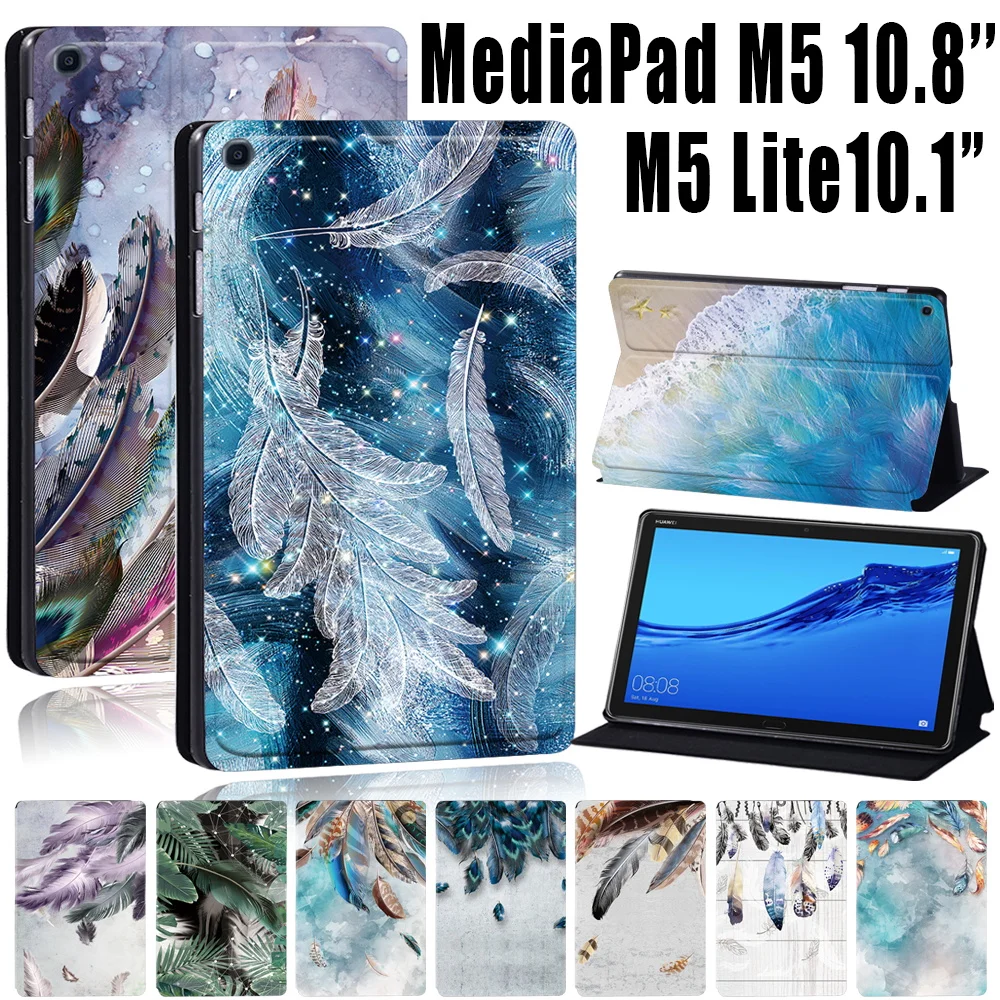 For Huawei MediaPad M5 Lite 10.1 Inch/ MediaPad M5 10.8 Inch PU Leather Stand Tablet Protective Shell + Free Stylus
For Huawei MediaPad M5 Lite 10.1 Inch/ MediaPad M5 10.8 Inch PU Leather Stand Tablet Protective Shell + Free Stylus