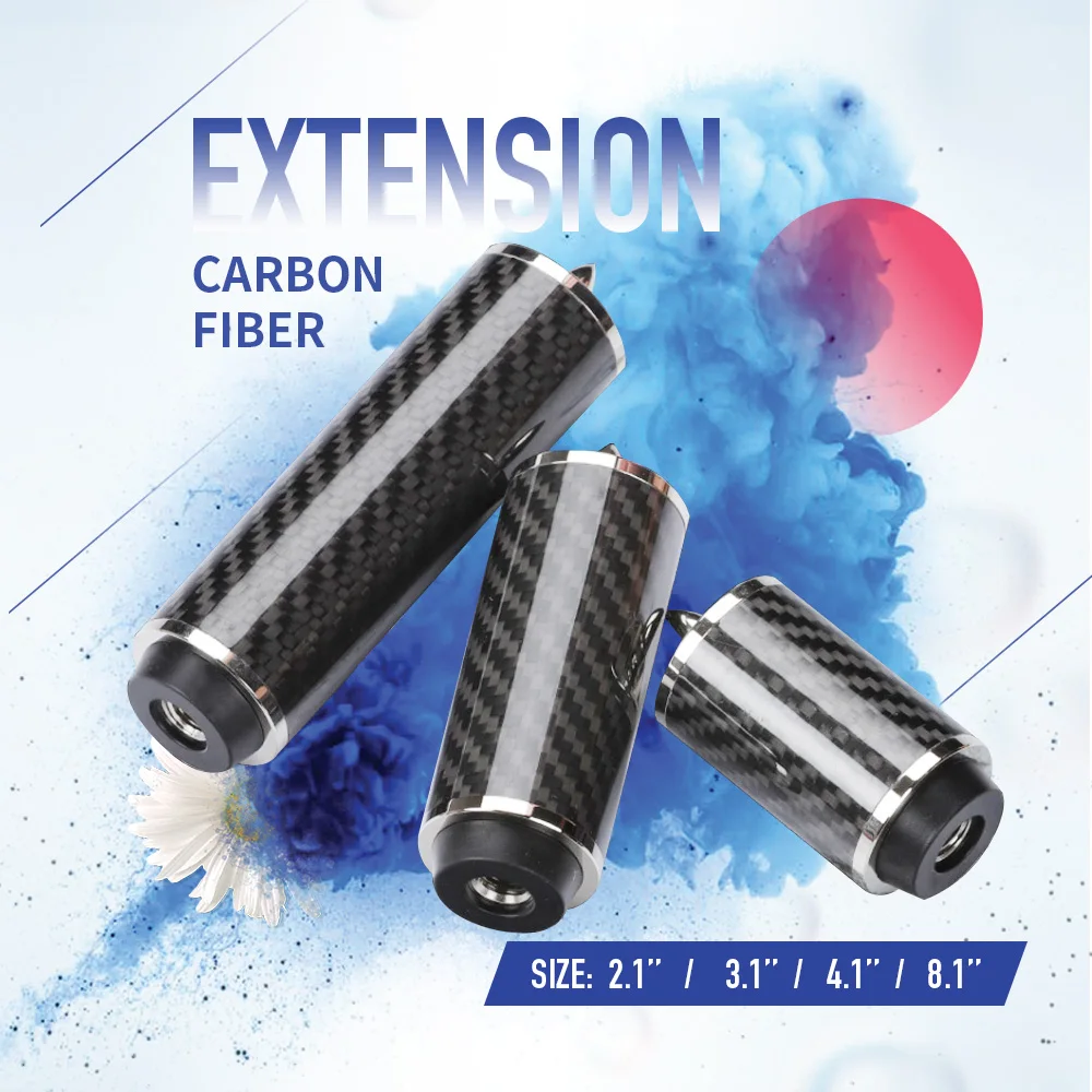Carbon Fiber Billiard Pool Cue Extension Bumper Extender Extension for PREDATOR MEZZ ZOKUE HOW FURY Billiard Accessories
Carbon Fiber Billiard Pool Cue Extension Bumper Extender Extension for PREDATOR MEZZ ZOKUE HOW FURY Billiard Accessories