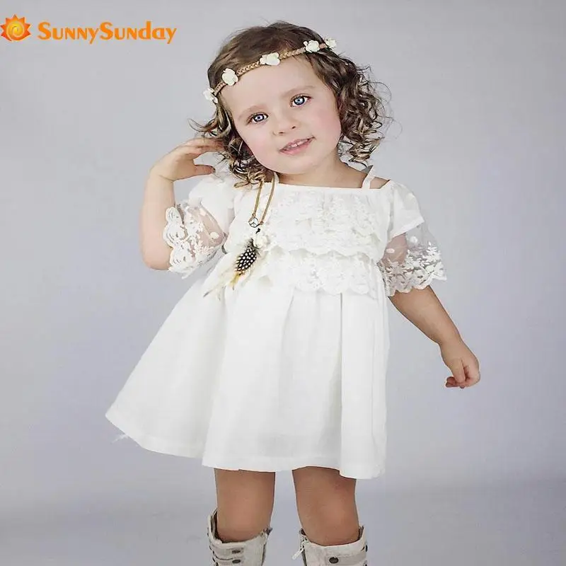 ins 2-8 years Summer girl white lace dress princess kids clothes pure knee-length cotton cute sling dresses prom for girls party
ins 2-8 years Summer girl white lace dress princess kids clothes pure knee-length cotton cute sling dresses prom for girls party
