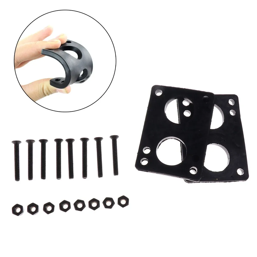 Skateboards 6mm Rubber Gasket Riser Pads + 35mm Bolts Screws For Skateboard Longboard Double Rocker Hoverboard Accessories Parts
Skateboards 6mm Rubber Gasket Riser Pads + 35mm Bolts Screws For Skateboard Longboard Double Rocker Hoverboard Accessories Parts