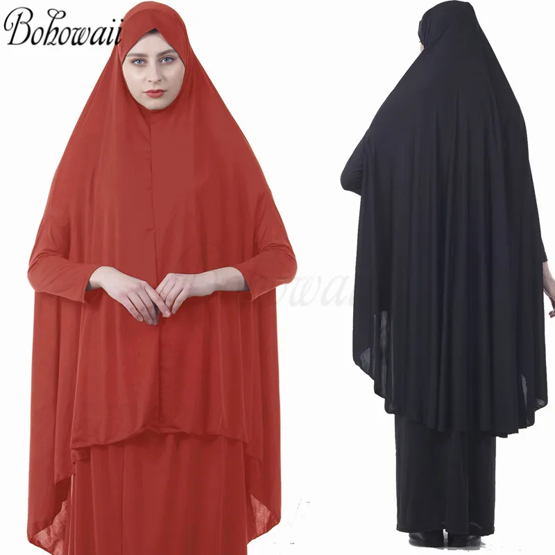 BOHOWAII Ramadan Prayer Hijab Dress Set Jilbab Abaya Dubai Turkey Muslim Robe Longue Khimar Vestido De Mujer Gebedskleding
BOHOWAII Ramadan Prayer Hijab Dress Set Jilbab Abaya Dubai Turkey Muslim Robe Longue Khimar Vestido De Mujer Gebedskleding