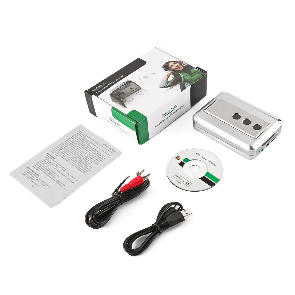 USB Кассетная лента MP3 конверсионный плеер цифровой конвертер аудио выход Plug and Play