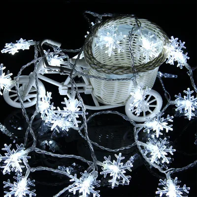 3/6/10M LED Christmas Lights Snowflake String Light Fairy String Decorative Lights for Party Wedding Christmas Tree Decor Light 
3/6/10M LED Christmas Lights Snowflake String Light Fairy String Decorative Lights for Party Wedding Christmas Tree Decor Light
