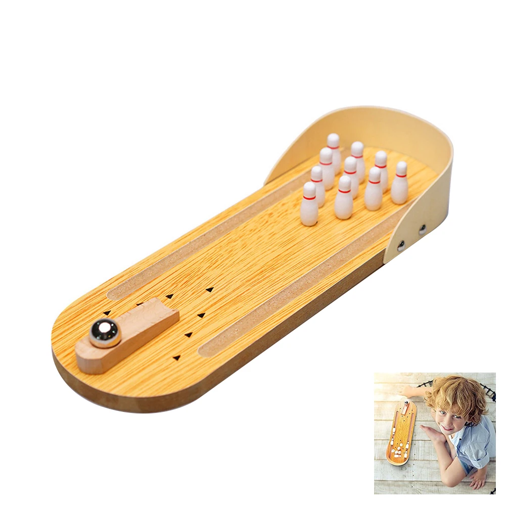 Desktop Bowling Game Set Indoor Wooden Mini 1 Set Parent-Child Interactive Toys Christmas Xmas Gifts Intelligence Development
Desktop Bowling Game Set Indoor Wooden Mini 1 Set Parent-Child Interactive Toys Christmas Xmas Gifts Intelligence Development
