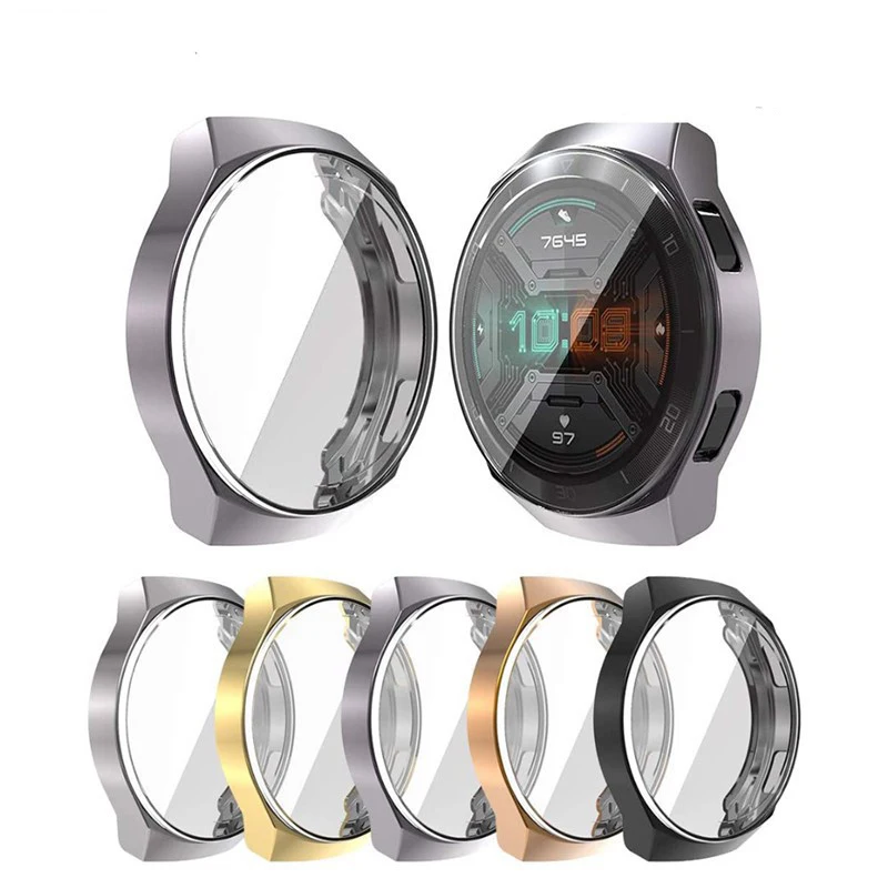 TPU Soft Edge Glass Screen Protector Case Shell Frame For Huawei GT 2e/GT2 E Sport Watch GT2e Protective Bumper Cover Accessory
TPU Soft Edge Glass Screen Protector Case Shell Frame For Huawei GT 2e/GT2 E Sport Watch GT2e Protective Bumper Cover Accessory