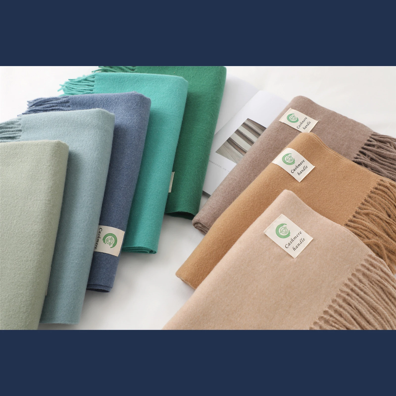 Winter Women Warm Neck Scarf 17 Colors Solid Soft Cashmere Handfeeling Shawl Fashion Large Wide Beige Navy Camel Tassel Wraps
Winter Women Warm Neck Scarf 17 Colors Solid Soft Cashmere Handfeeling Shawl Fashion Large Wide Beige Navy Camel Tassel Wraps