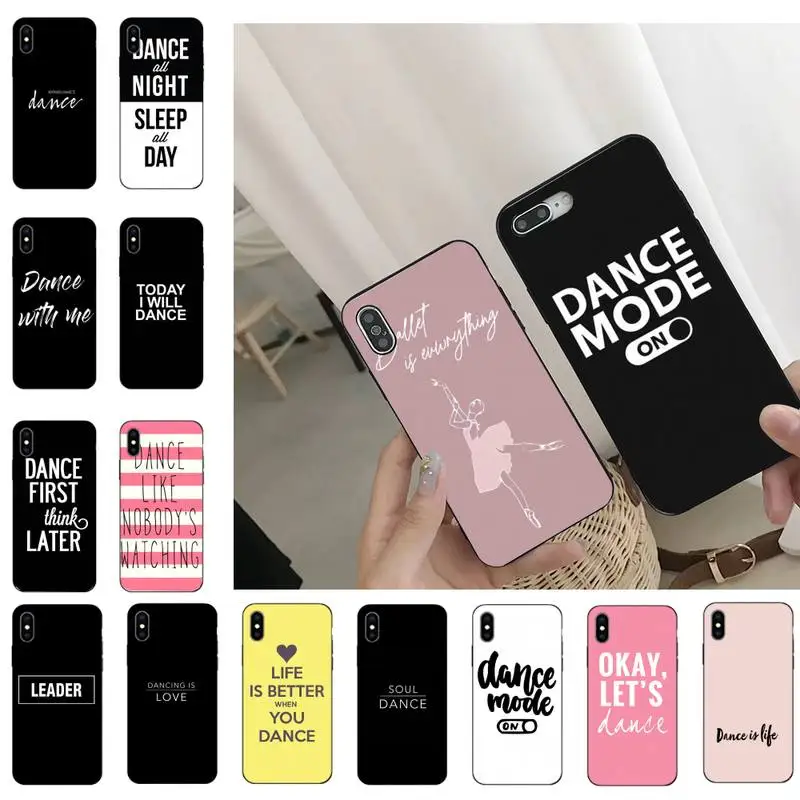 I love dance quotes Phone Case for iphone 13 11 8 7 6 6S Plus 7 plus 8 plus X XS MAX 5 5S XR 12 11 Pro max se 2020 Funda Cover
I love dance quotes Phone Case for iphone 13 11 8 7 6 6S Plus 7 plus 8 plus X XS MAX 5 5S XR 12 11 Pro max se 2020 Funda Cover