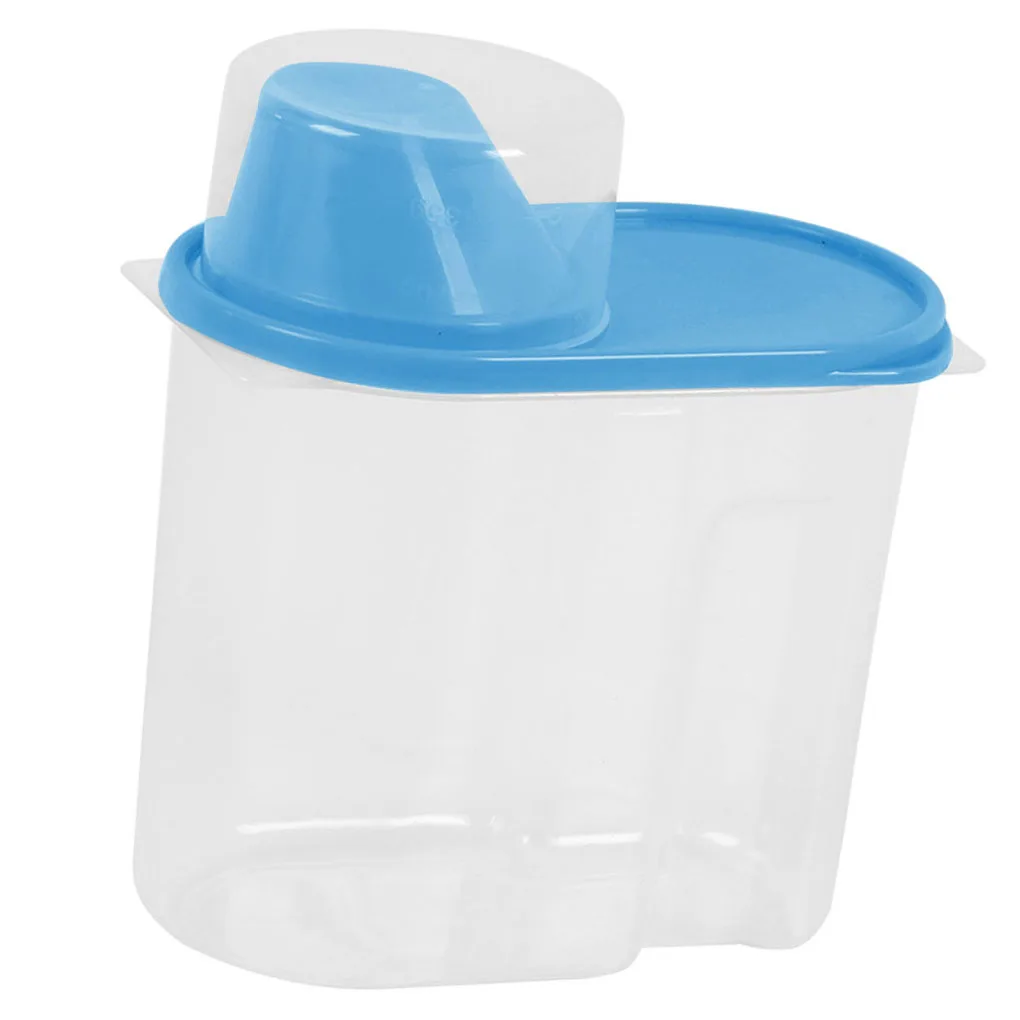 2.5L Plastic Food Storage Box Airtight Container With Pour Lids Kitchen Cereals Storage Bottles Rice Beans Jar Dried Grains Tank
2.5L Plastic Food Storage Box Airtight Container With Pour Lids Kitchen Cereals Storage Bottles Rice Beans Jar Dried Grains Tank