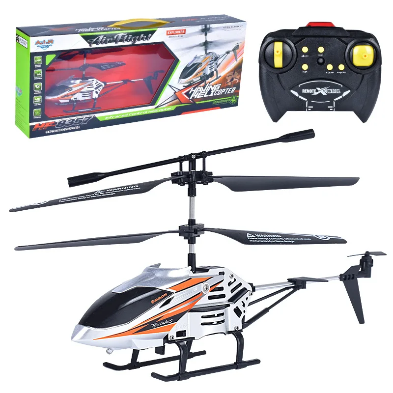 

Mini RC Helicopter 3.5 CH Alloy Copter Quadcopter Radio Remote Control Helicopter with LED Light Built-in Gyro toys For Children