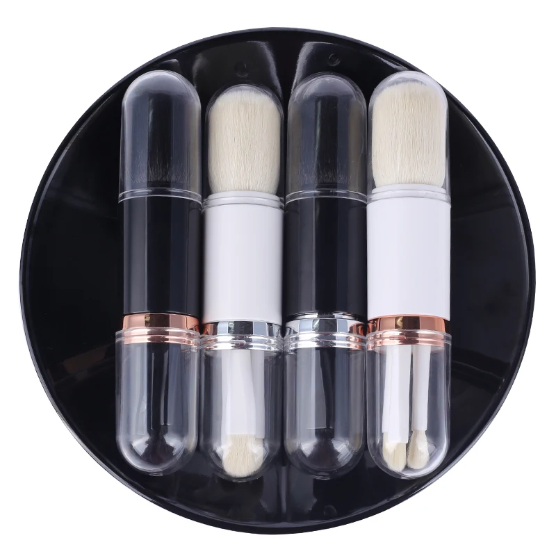 Set Of Makeup Brushes Portable travel Tool Cosmetics Kit High Quality Natural Brush Highlighter Foundation Face Eyeshadow Lip
Set Of Makeup Brushes Portable travel Tool Cosmetics Kit High Quality Natural Brush Highlighter Foundation Face Eyeshadow Lip