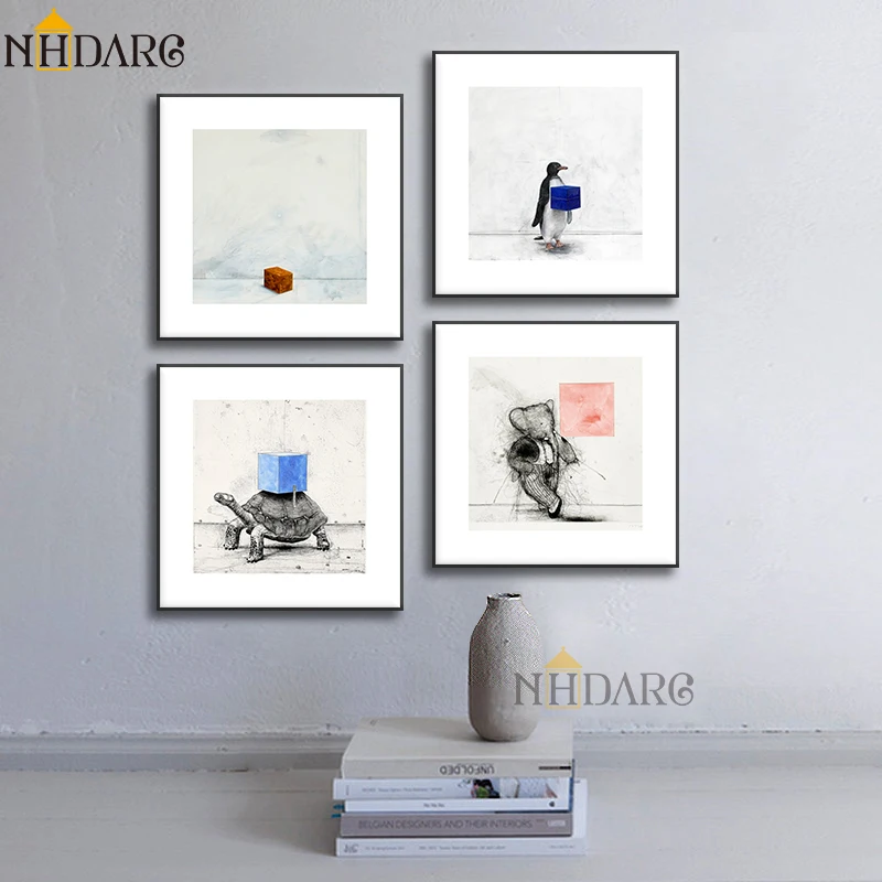 NHDARC Canvas Print Painting Poster 2020 New Style Minimalist Sketch Color Animal Art Wall Pictures for Living Room Home Decor
NHDARC Canvas Print Painting Poster 2020 New Style Minimalist Sketch Color Animal Art Wall Pictures for Living Room Home Decor