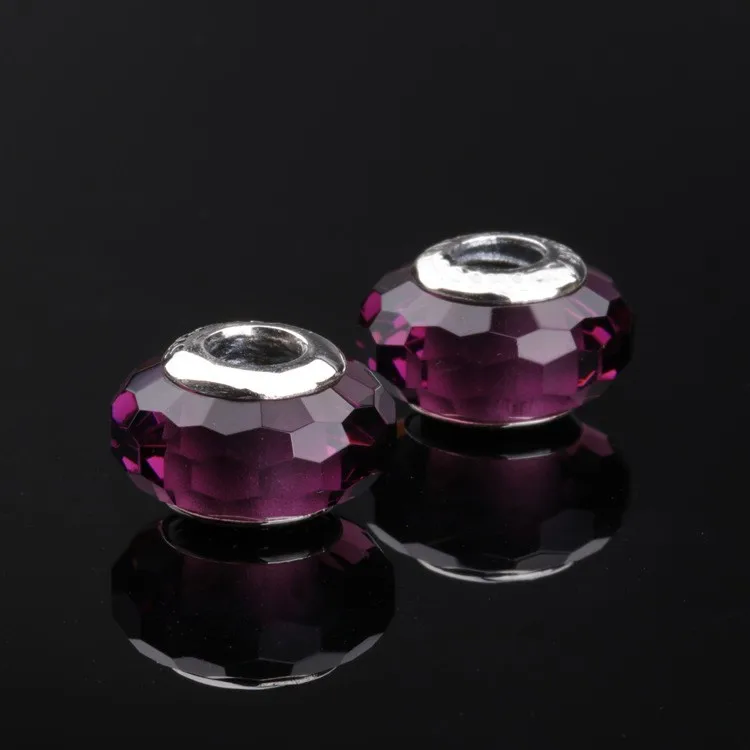 100% 925 Sterling Silver Exquisite Solid Color Diamond Glass Beads Charm Fit Original Pan Bracelet Necklace Diy Jewelry
100% 925 Sterling Silver Exquisite Solid Color Diamond Glass Beads Charm Fit Original Pan Bracelet Necklace Diy Jewelry