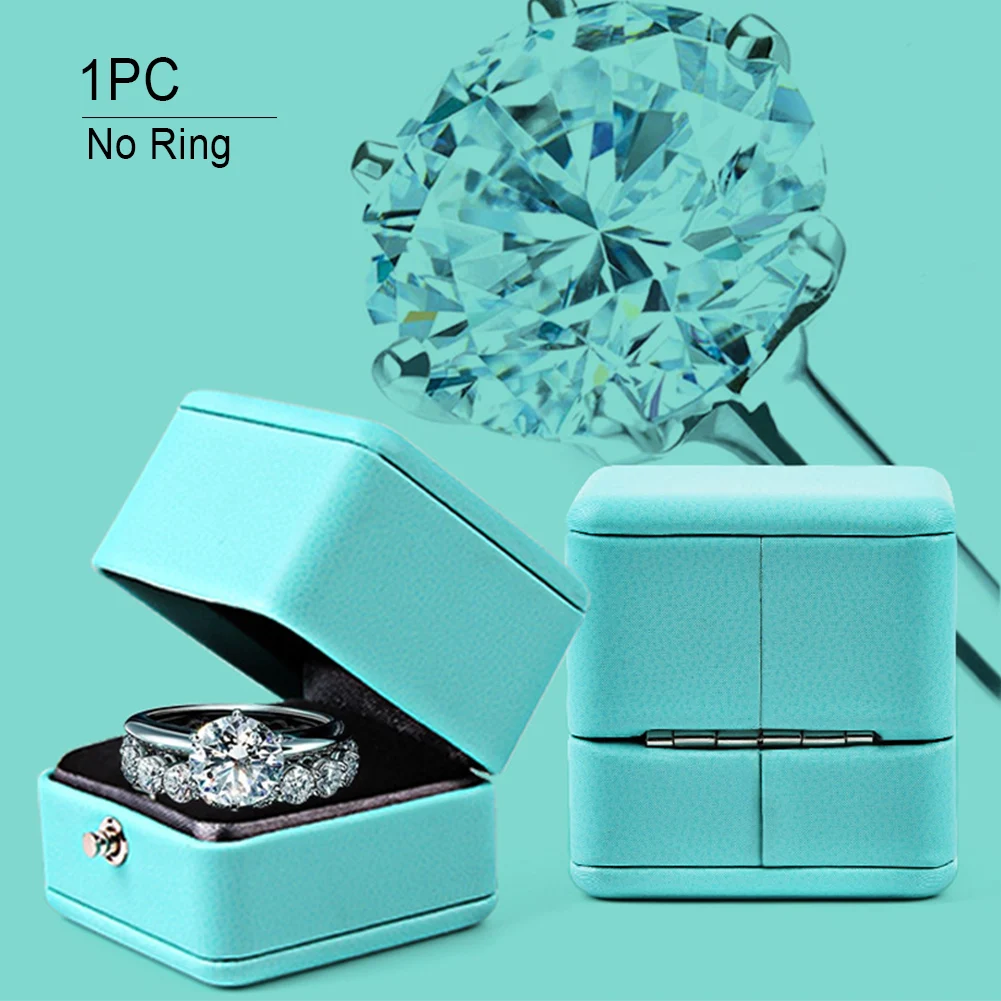Artificial PU Gift Storage Jewelry Case Engagement Earring Wedding Propose European Style Present Romantic Ring Box Diamond
Artificial PU Gift Storage Jewelry Case Engagement Earring Wedding Propose European Style Present Romantic Ring Box Diamond