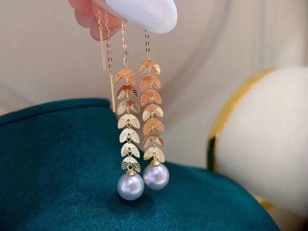 Genuine AU 750 18K Gold Earrings Mountings Findings Jewelry Settings Accessories Parts for Pearls Agate Coral Crystals Jade
Genuine AU 750 18K Gold Earrings Mountings Findings Jewelry Settings Accessories Parts for Pearls Agate Coral Crystals Jade