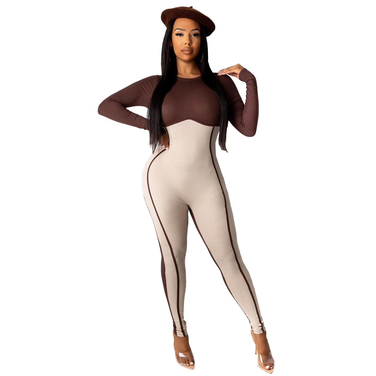 45Q742 Autumn Winter Women Fashion Casual Sexy Skinny Patchwork Print Club Outfits Jumpsuit Playsuit Rompers Plus Size Hot 2020
45Q742 Autumn Winter Women Fashion Casual Sexy Skinny Patchwork Print Club Outfits Jumpsuit Playsuit Rompers Plus Size Hot 2020
