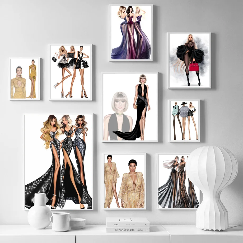 Fashion Mannequin Girl Dress Skirt Wall Art Canvas Painting Nordic Posters And Prints Wall Pictures For Living Room Store Decor
Fashion Mannequin Girl Dress Skirt Wall Art Canvas Painting Nordic Posters And Prints Wall Pictures For Living Room Store Decor