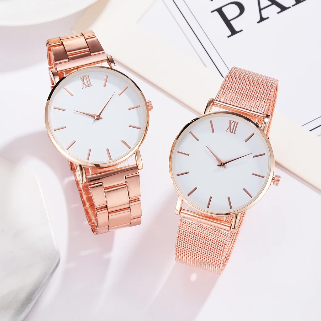 Luxury Bracelet Watches For Women Rose Gold Metal Belt Dress Quartz Clock Ladies Simple Sport Dress Wrist Watch Relogio Feminino
Luxury Bracelet Watches For Women Rose Gold Metal Belt Dress Quartz Clock Ladies Simple Sport Dress Wrist Watch Relogio Feminino