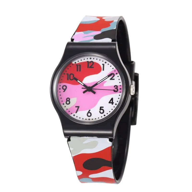 Kids Watches Fashion Boy Watches Children Waterproof Silicon Camouflage Strap Round Quartz Watch Girls Relogio Infantil Reloj
Kids Watches Fashion Boy Watches Children Waterproof Silicon Camouflage Strap Round Quartz Watch Girls Relogio Infantil Reloj