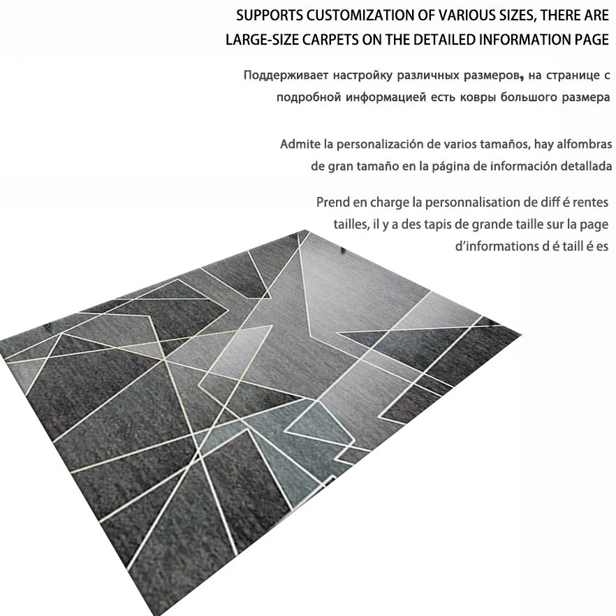 Light Luxury Thick Carpet for Living Room Rug Bedroom Bed Room Fluffy Floor Carpets Window Bedside Home Decoration Rugs Mat
Light Luxury Thick Carpet for Living Room Rug Bedroom Bed Room Fluffy Floor Carpets Window Bedside Home Decoration Rugs Mat