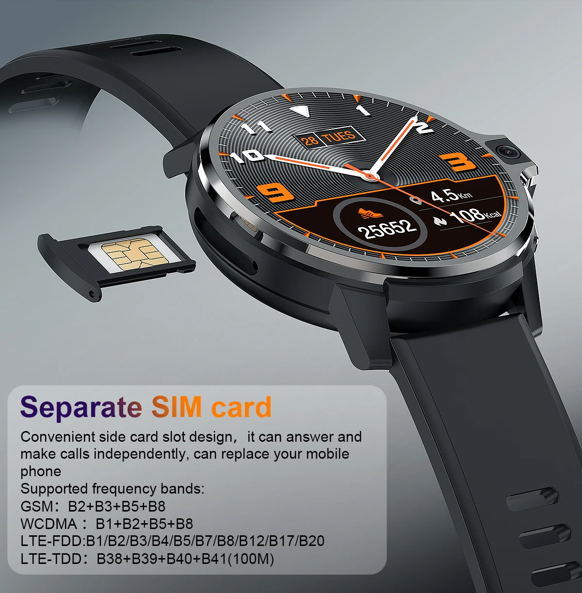 Смарт-часы Lemfo Lemp мужские 4G GPS Sim-карта Android 9 1 400*400 HD экран двойная камера 4 ГБ 64 |