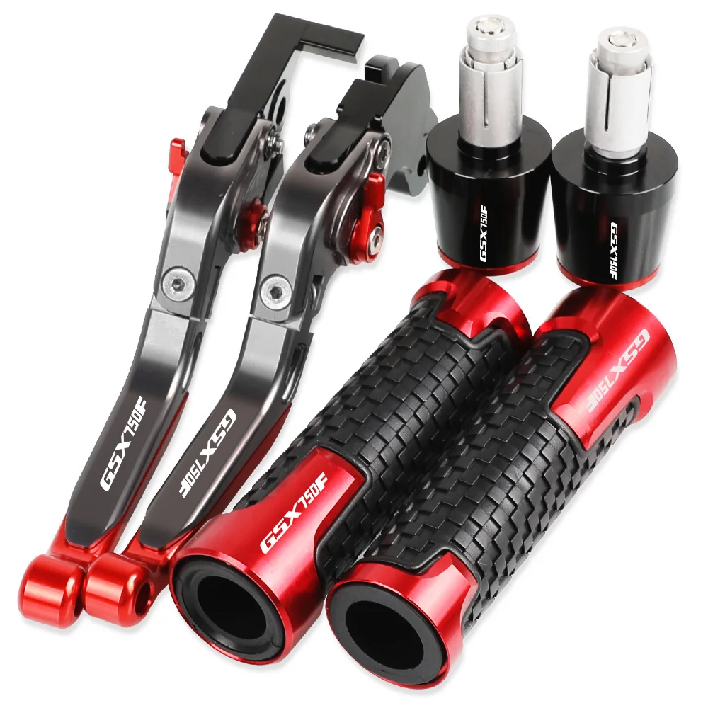 GSX 750F Motorcycle Brake Clutch Levers Handlebar Hand Grips ends For SUZUKI GSX750F 1989 1990 1991 1992 1993 1994 1995-2007
GSX 750F Motorcycle Brake Clutch Levers Handlebar Hand Grips ends For SUZUKI GSX750F 1989 1990 1991 1992 1993 1994 1995-2007