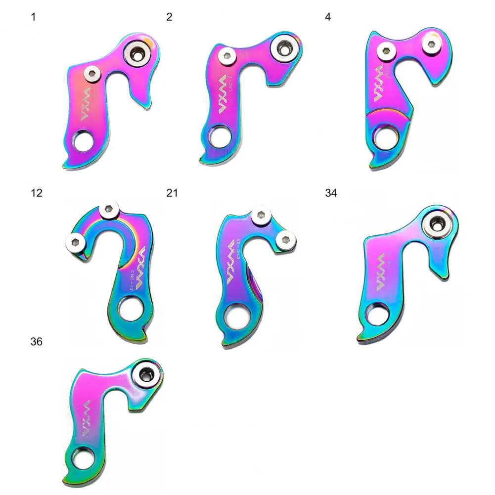 Rear Gear Derailleur Colorful Rear Gear Derailleur Hanger Bike Tail Hook for Bicycle Mountain Bike Derailleur Hanger Tail Hook
Rear Gear Derailleur Colorful Rear Gear Derailleur Hanger Bike Tail Hook for Bicycle Mountain Bike Derailleur Hanger Tail Hook