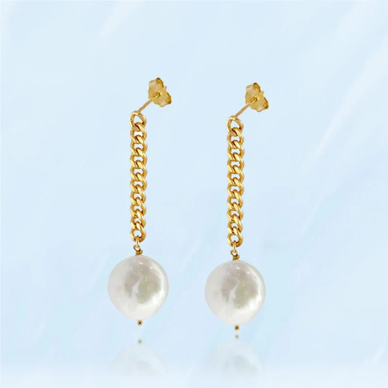 Korea Simple Fine Long Gold Earrings For Women White Pearl Dangl Earrings Gentle Temperament Female Vintage Jewelry Girls Gifts
Korea Simple Fine Long Gold Earrings For Women White Pearl Dangl Earrings Gentle Temperament Female Vintage Jewelry Girls Gifts