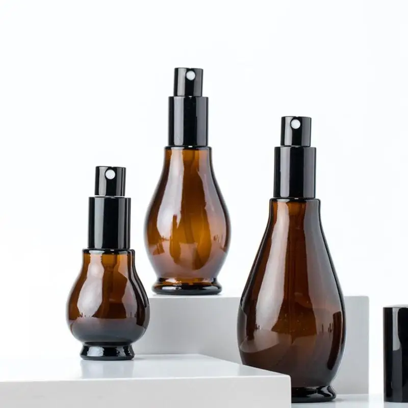 50/100ML Glass Spray Bottle Dark Brown Protect From Light Lotion Essential Dropper Oil Bottles Cosmetic Perfume Sample Container
50/100ML Glass Spray Bottle Dark Brown Protect From Light Lotion Essential Dropper Oil Bottles Cosmetic Perfume Sample Container