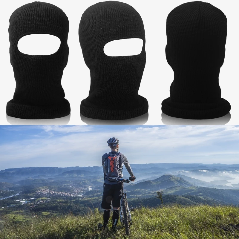 Unisex Winter Knitted One Hole Ski Mask Balaclava Beanies Hat Cycling Windproof Helmet Lining Full Face Cap Neck Warmer
Unisex Winter Knitted One Hole Ski Mask Balaclava Beanies Hat Cycling Windproof Helmet Lining Full Face Cap Neck Warmer