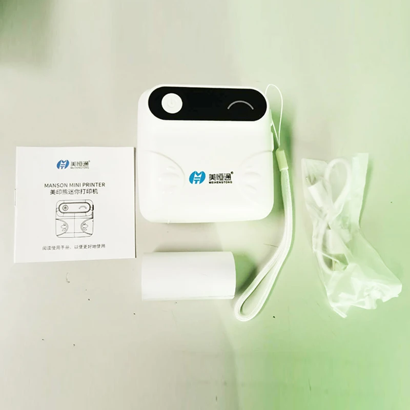 Mini Printer 2 inch Portable Photo Printer 58mm Bluetooth Mobile Receipt Label Thermal Printer for Android iOS USB with Paper 
Mini Printer 2 inch Portable Photo Printer 58mm Bluetooth Mobile Receipt Label Thermal Printer for Android iOS USB with Paper