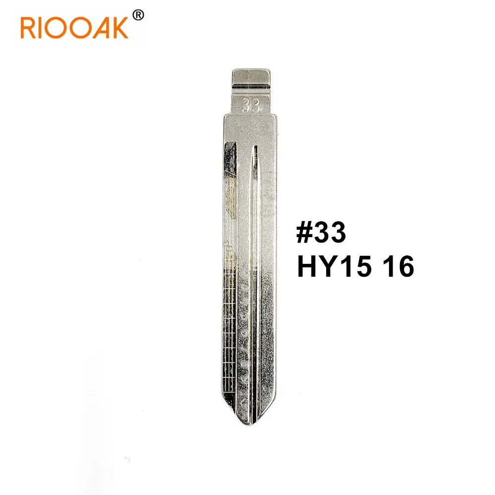 5pcs HY15 16 #33 2 In 1 Lishi Key Blade Uncut Metal Shearing Teeth Blank Engraved Line Blade for Hyundai/Kia K2
5pcs HY15 16 #33 2 In 1 Lishi Key Blade Uncut Metal Shearing Teeth Blank Engraved Line Blade for Hyundai/Kia K2