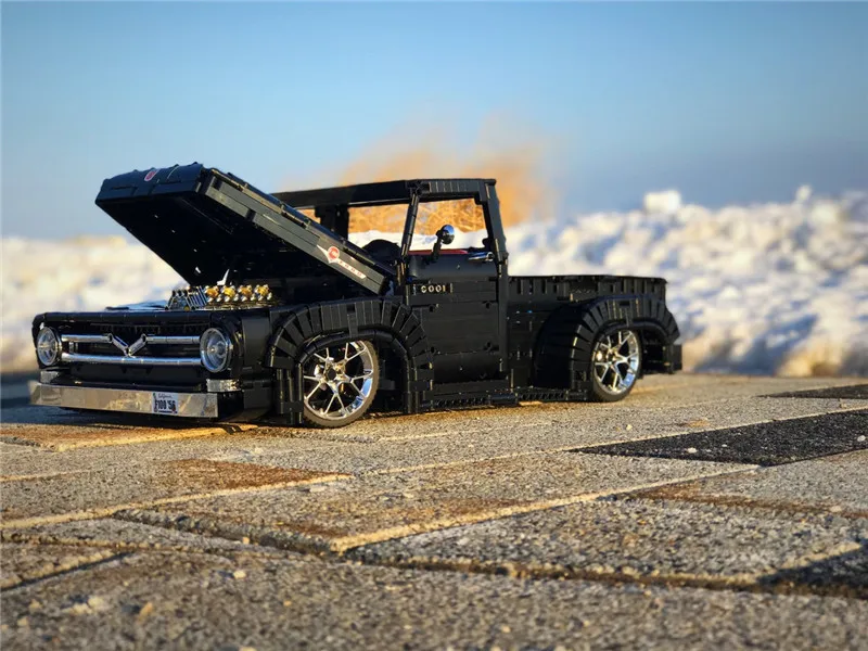 Новая технология 2021 строительные блоки moc-37562 Fordins F100 Грузовик Супер спортивный автомобиль пульт дистанционного управления сборка игрушка д...
Новая технология 2021 строительные блоки moc-37562 Fordins F100 Грузовик Супер спортивный автомобиль пульт дистанционного управления сборка игрушка д...