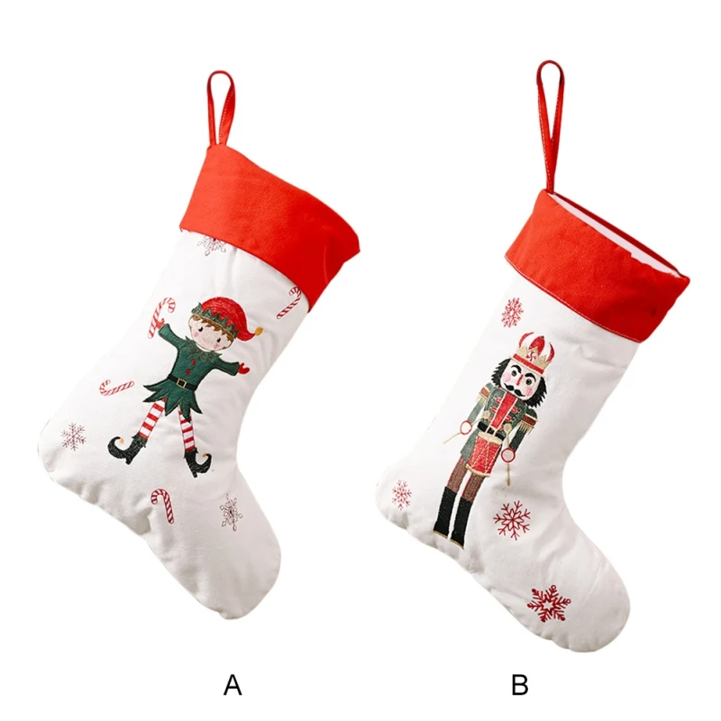N Christmas Socks Cartoon Red White Snowflake Christmas Socks Gift Bag Red White Soldier Linen Bag Christmas Decoration For Home
N Christmas Socks Cartoon Red White Snowflake Christmas Socks Gift Bag Red White Soldier Linen Bag Christmas Decoration For Home