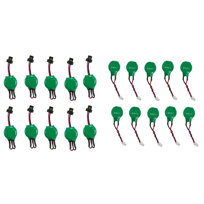 10 шт./лот CMOS RTC кнопочный аккумулятор ML1220 ML 1220 перезаряжаемый 3V кабель BIOS резервные батареи с черной или белой вилкой
10 шт./лот CMOS RTC кнопочный аккумулятор ML1220 ML 1220 перезаряжаемый 3V кабель BIOS резервные батареи с черной или белой вилкой
