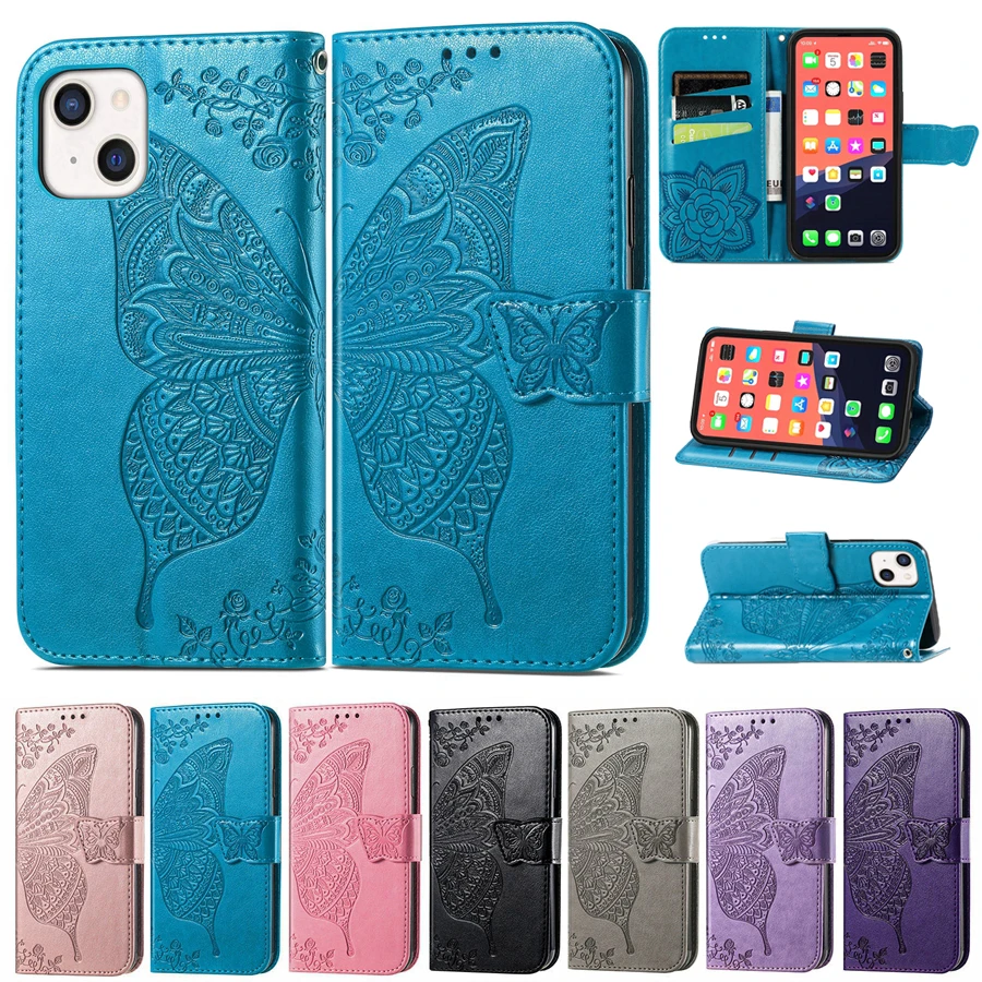 Wallet Butterfly Leather Embossing Case For iPhone 13 Pro Max 13 Mini 12 Pro Max 11 Pro Max SE 2020 X XS XR XS Max 8/76/6S Plus
Wallet Butterfly Leather Embossing Case For iPhone 13 Pro Max 13 Mini 12 Pro Max 11 Pro Max SE 2020 X XS XR XS Max 8/76/6S Plus
