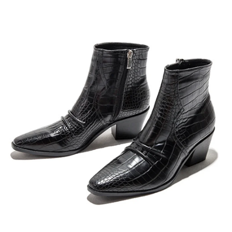 2020 Autumn Winter Fashion Women High Qaulity leather Boot Side zipper Snake pattern Non-slip Wear-resistant women ankle boot
2020 Autumn Winter Fashion Women High Qaulity leather Boot Side zipper Snake pattern Non-slip Wear-resistant women ankle boot